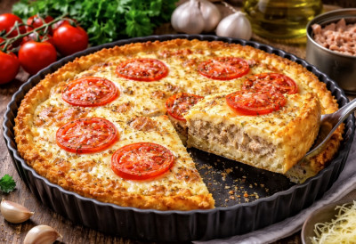 ИЗБЕГАВАТЕ БРАШНО, А ЈЕДЕ ВАМ СЕ ПИТА? Може и тако, ако имате кромпир и туњевину