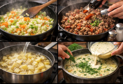 КАД ПОЖЕЛИТЕ НЕШТО ЛАГАНО ДА ВАМ УГРЕЈЕ СТОМАК Пробајте љуткасту чорбицу с млевеним месом