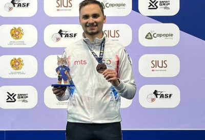 И АЛЕКСА РАКОЊАЦ У БРОНЗАНОМ ДРУШТВУ: Трећи у дисциплини "Соло" на Европском првенству у Јеревану