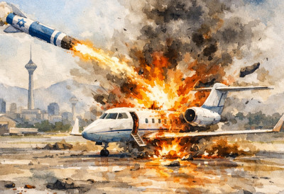 ИЗРАЕЛ ДИГАО У ВАЗДУХ АВИОН БИВШЕГ ИРАНСКОГ ЛИДЕРА: Напад на техерански аеродром окарактерисали као стратешки ударац