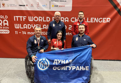 СВЕТСКИ КУП У ВЛАДИСЛАВОВУ ЗА ПАРАСТОНОТЕНИСЕРЕ: Два сребра за Србе