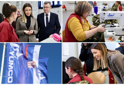 ИСПУЊЕНО ПРЕДСЕДНИКОВО ОБЕЋАЊЕ! 1.361 жена добила по 20.000 динара, 58 радница запослено за стално у фабрици Јумко у Рудној Глави! Министарка Месаровић најавила нови конкурс, а ево и који