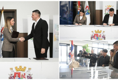 ОД РЕЧИ ДО ДЕЛА ЗА САМО НЕКОЛИКО ДАНА Потписан уговор за мост преко Јасенице, Смедеревска Паланка добија и нову инфраструктуру! Министарка Месаровић обишла и корејску компанију