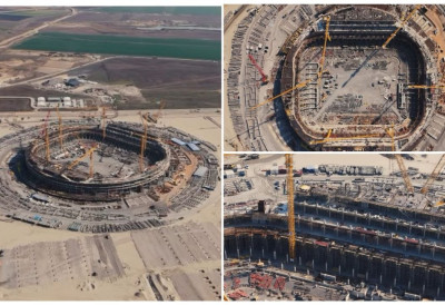 (ВИДЕО) ВЕЛИЧАНСТВЕНИ ПРОЈЕКАТ, РАДОВИ НА НАЦИОНАЛНОМ СТАДИОНУ И КОМПЛЕКСУ ЗА ЕКСПО ПОКАЗУЈУ ЈАЧИНУ ДРЖАВЕ Погледајте како на новом снимку министра Малог из ваздуха изгледа градилиште
