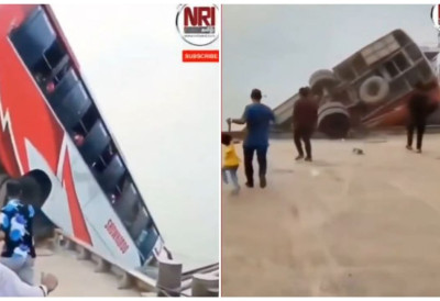 (ВИДЕО) ДРАМАТИЧНЕ СЛИКЕ ТРАГЕДИЈЕ У БАНГЛАДЕШУ ОБИЛАЗЕ СВЕТ Сурвао се аутобус у реку, погинуле 24 особе! Међу њима и деца