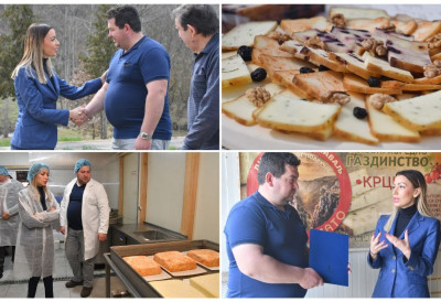 ПРЕДСЕДНИК УДВОСТРУЧИО СРЕДСТВА, ПО ПРОГРАМУ И ДО МИЛИОН ДИНАРА Министарка доделила решења у Злоту и Луки: Циљ је да имамо српске квалитетне производе, јер су најбољи!