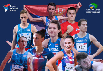 СРБИЈА СА ДЕВЕТ ПРЕДСТАВНИКА НА СВЕТСКОМ ПРВЕНСТВУ У ДВОРАНИ: Наискуснија Ивана Шпановић предводи тим