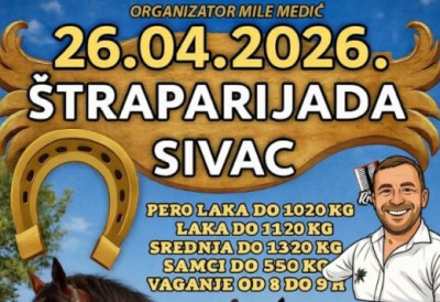 ШТРАПАРИЈАДА У СИВЦУ У НЕДЕЉУ Вагање почиње од 8 часова, а ево шта вас све очекује