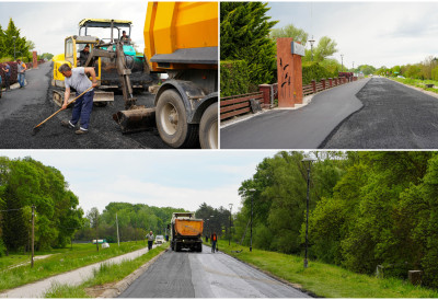 ЗА ПУТНУ ИНФРАСТРУКТУРУ У АПАТИНУ 300 МИЛИОНА ДИНАРА Планирана је реконструкција четири велике улице у граду, три у Свилојеву и једна у Сонти  У ТОКУ АСФАЛТИРАЊЕ ПУТА ОД БРОДОГРАДИЛИШТА ДО ПЛАВЕ РУЖЕ