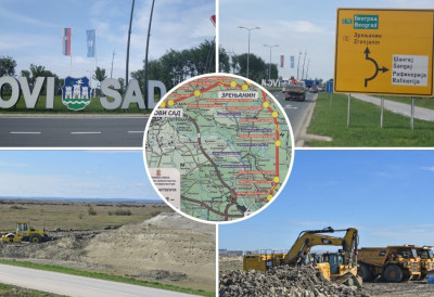 „ВОЈВОЂАНСКО П” ОБЛИКУЈЕ НОВУ МАПУ БАНАТА Возиће се 130 километара на час; Градиће се ЧЕТИРИ ВЕЛИКА МОСТА Интензивни радови крај Зрењанина на првом банатском ауто-путу