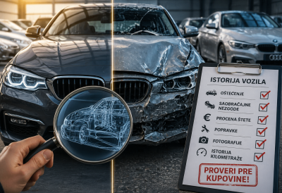 ПАЗИТЕ ПРИ КУПОВИНИ ПОЛОВЊАКА Ови аутомобили у Србији су најчешће оштећени - премијум брендови на врху листе