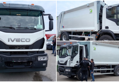 НОВИ КАМИОН ЗА КОМУНАЛАЦ ИЗ ВРБАСА Обновљен возни парк, поједина возила загазила у трећу деценију