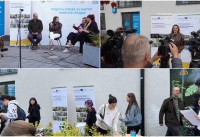 „ХОДАЈУЋА ШУМА“ У КРЕАТИВНОМ ДИСТРИКТУ Почетак програма у оквиру пројекта Таргет