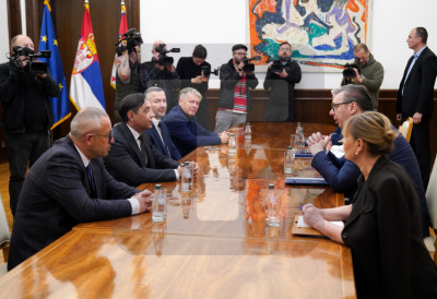 КОНСУЛТАЦИЈЕ ПРЕДСЕДНИКА ВУЧИЋА СА ПРЕДСТАВНИЦИМА СТРАНАКА Ово су главне теме разговора