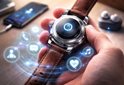 НАПРАВЉЕНО РЕШЕЊЕ КОЈЕ РУЧНИ САТ ПРЕТВАРА У ПАМЕТАН Уређај величине новчића претвара класичне сатове у „смарт“ уређаје