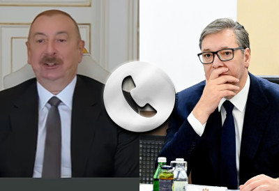 ВУЧИЋ РАЗГОВАРАО СА ИЛХАМОМ АЛИЈЕВИМ Захвалност на подршци и нови планови сарадње