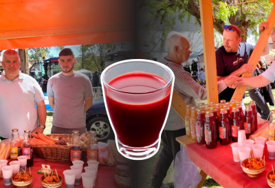 ЗДРАВ НАПИТАК БЕЗ АДИТИВА И КОНЗЕРВАНСА ИЗ НОВОГ ИТЕБЕЈА Атила Патаи са сином Адрианом производи одличне сокове од шаргарепе и цвекле ОВО ЈЕ ЊИХОВ РЕЦЕПТ