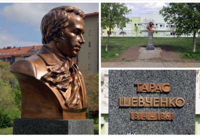 БИСТА ВРАЋЕНА У ПРВОБИТНО СТАЊЕ Саниран споменик Тарасу Шевченку у Новом Саду