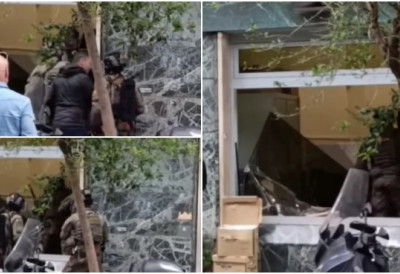 ЛОПОВИ БЕЖАЛИ КРОЗ КАНАЛИЗАЦИЈУ, драма трајала сатима! ФИЛМСКА ПЉАЧКА БАНКЕ: Нападачи с маскама ликова ПОЗНАТИХ ГЛУМАЦА колима разбили излог, настао ХАОС (ВИДЕО)