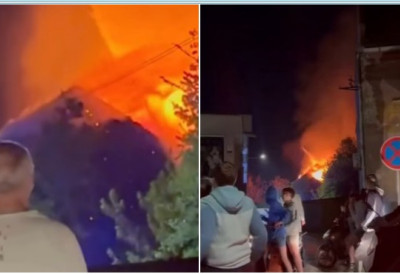 (ВИДЕО) ВАТРА „ГУТА“ ЦЕО ОБЈЕКАТ У ЦЕНТРУ ГРАДА Велики пожар у Панчеву! Не зна да ли има ПОВРЕЂЕНИХ