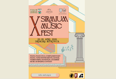 ПОЧИЊЕ ЈУБИЛАРНИ SIRMIUM MUSIC FEST У Митровицу долазе такмичари из 15 земаља