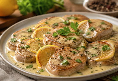 МЕДАЉОНИ С СОСОМ ОД ЛИМУНА: Кремасти укус који осваја, сочно месо за прави гурмански ужитак