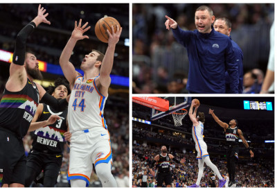 ЧУДО СЕ ДОГОДИЛО, ПАЛА ОКЛАХОМА У ДЕНВЕРУ И ТО БЕЗ ЈОКИЋА Домаћин славио 11. узастопну победу, Топић остварио дабл-дабл (ФОТО/ВИДЕО)