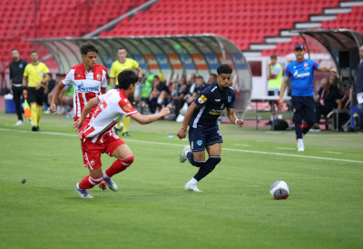 REMI FUDBALERA ŽELEZNIČARA I CRVENE ZVEZDE  Pančevci odložili crveno-belo veselje