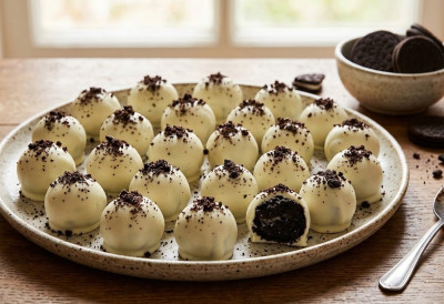 БЕЗ ПЕЧЕЊА И ПРЕВИШЕ ТРУДА Направите савршене куглице од орео кекса и беле чоколаде