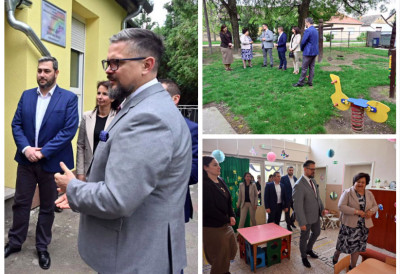 РЕАЛИЗОВАНО 4,4 МИЛИОНА ДИНАРА ЗА ВРТИЋ „ДУГА“ У МАРТОНОШУ Јухас: Улагање у вртиће је улагање у будућност