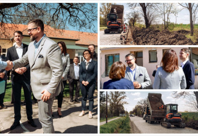 РАДОВИ У СЕНТИ У ПУНОМ ЈЕКУ Почела реконструкција кључне саобраћајнице у Индустријској зони