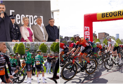 СПЕКТАКЛ НА УЛИЦАМА БЕОГРАДА Стартовала велика међународна бициклистичка трка