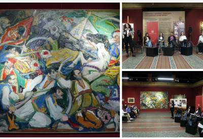 НАКОН СЕДАМ ДЕЦЕНИЈА ”ОПОРАВЉЕНО” УМЕТНИЧКО ДЕЛО Рестаурирана слика “Бој на Чегру“ представљена у Историјском музеју Србије