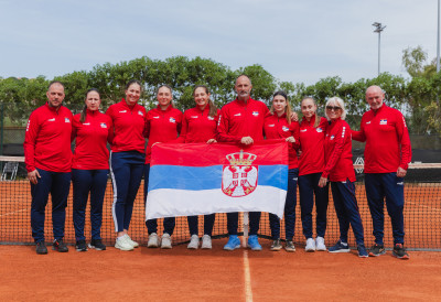 КИША ЗАУСТАВИЛА ТЕНИСЕРКЕ СРБИЈЕ: Ако победе играју два меча у среду ВЕМИЋ: Спремни смо за сваки сценарио