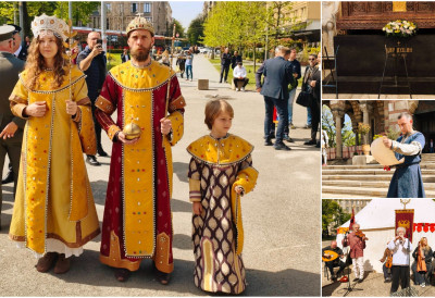 (ФОТО) КАДА ЈЕ СРБИЈА БИЛА ЦАРСТВО: Обележено 680 година од крунисања цара Душана