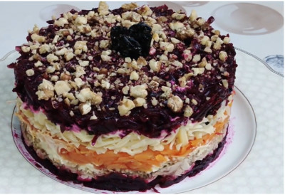 (ВИДЕО) САЛАТА ЏИНГИС КАН БИЋЕ КРАЉИЦА ПРВОМАЈСКЕ ТРПЕЗЕ Доносимо вам рецепт који је незаобилазан на прославама у Русији