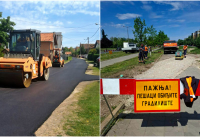НОВИ АСФАЛТ НА АДИЦАМА: Славонска улица потпуно обновљена РАДОВИ ШИРОМ НОВОГ САДА