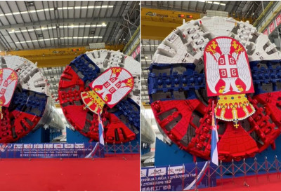 (ВИДЕО) У КИНИ ЗАВРШЕНА ИЗГРАДЊА ДВЕ „КРТИЦЕ“ ЗА БЕОГРАДСКИ МЕТРО Мали: „Почела тестирања машина, у јуну крећу за Србију“