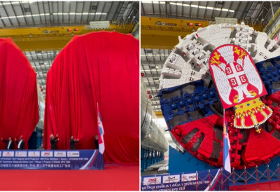 (ВИДЕО) ПОГЛЕДАЈТЕ КАКО ИЗГЛЕДАЈУ "КРТИЦЕ" У БОЈАМА СРПСКЕ ЗАСТАВЕ ЗА КОПАЊЕ МЕТРОА! МИНИСТАР МАЛИ ПОДЕЛИО СНИМАК О овоме су сањале генерације Београђана