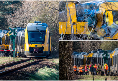 (ФОТО) ДИРЕКТАН СУДАР ДВА ВОЗА У ДАНСКОЈ На десетине повређених! На терену надлежне службе