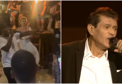 (ВИДЕО) МУСТАФА НА ЗАНЗИБАРУ ПЕВАО СРПСКИМ ТУРИСТИМА СИНАНА САКИЋА "Запалио" масу, коментари су све: "Мој следећи одмор 100 посто"