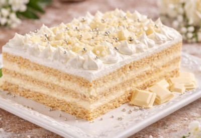 УСПЕВА И ПОЧЕТНИЦИМА, БЕЗ ПЕЧЕЊА И ПУНО МУКЕ! Торта “Бели анђео” готова за 10 минута, савршена за ИЗНЕНАДНЕ ГОСТЕ