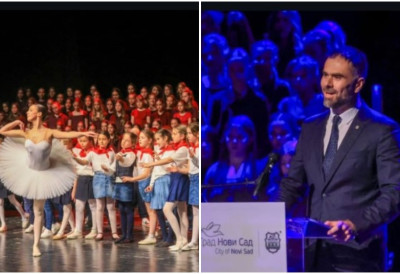 „Град ће наставити да улаже у развој образовања“ МИЋИН НА ПРОСЛАВИ 70. РОЂЕНДАНА ОШ „НИКОЛА ТЕСЛА“: Ви сте понос Новог Сада