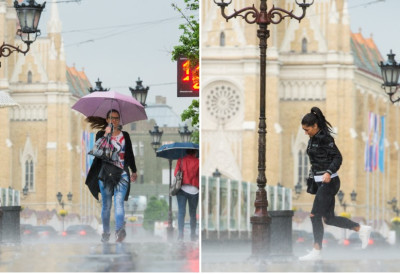 Ништа нас неће заобићи! ВЕЧЕРАС ПРВО КИША, ТОКОМ НОЋИ ЋЕ ПАСТИ И СНЕГ! Нова прогноза РХМЗ, стигло и важно УПОЗОРЕЊЕ, тиче се ВОДОСТАЈА ДУНАВА