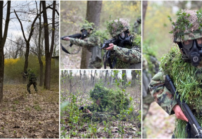 Провера стечених знања на терену! ВОЈНИЦИ НА СЛУЖЕЊУ ВОЈНОГ РОКА ЗАВРШИЛИ ПРВО ЛОГОРОВАЊЕ