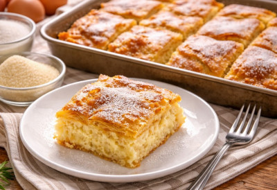 Готова очас посла! НАЈУКУСНИЈА ПИТА СА ГРИЗОМ ПО СТАРОМ РЕЦЕПТУ Мекана и сочна, једе се кашиком