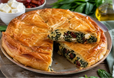 ГРЧКА ПИТА СА ФЕТОМ И СПАНАЋЕМ КОЈУ СВИ ОБОЖАВАЈУ Брз ручак без муке