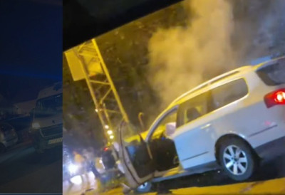 (ВИДЕО) ЖЕСТОК СУДАР У ФУТОГУ Делови аутомобила расути по путу, отежан саобраћај на улазу у место из правца Бегеча