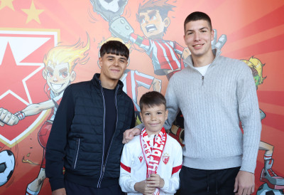 ФК ЦРВЕНА ЗВЕЗДА: Фан зона за најмлађе навијаче пред 179. вечити дерби