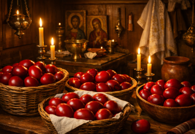 ОВО ЈЕ ТАЈНА САВРШЕНЕ ЦРВЕНЕ БОЈЕ ИЗ ЦРКВЕНИХ И МАНАСТИРСКИХ ПОРТИ Варзило - стара тајна ускршњих јаја из цркава